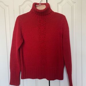 Red turtleneck by limited